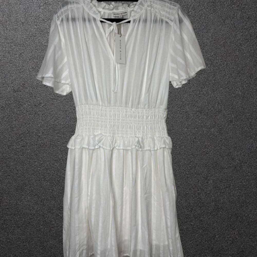 Moon-river Women's White Dress